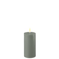 Salvie green wax LED Candle  Deluxe homeart