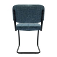 Kick Buisframe stoel Yves - blauw kickcollection