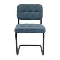 Kick Buisframe stoel Yves - blauw kickcollection