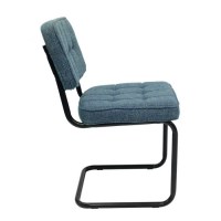 Kick Buisframe stoel Yves - blauw kickcollection
