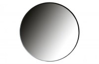 Doutzen spiegel metaal zwart ø115cm XXL Woood