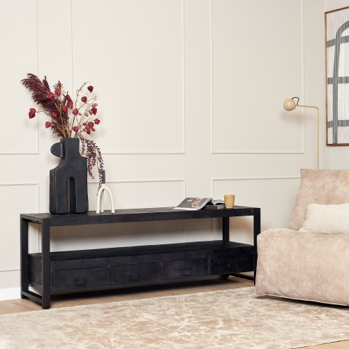 Tv meubel Boaz black| 180 cm